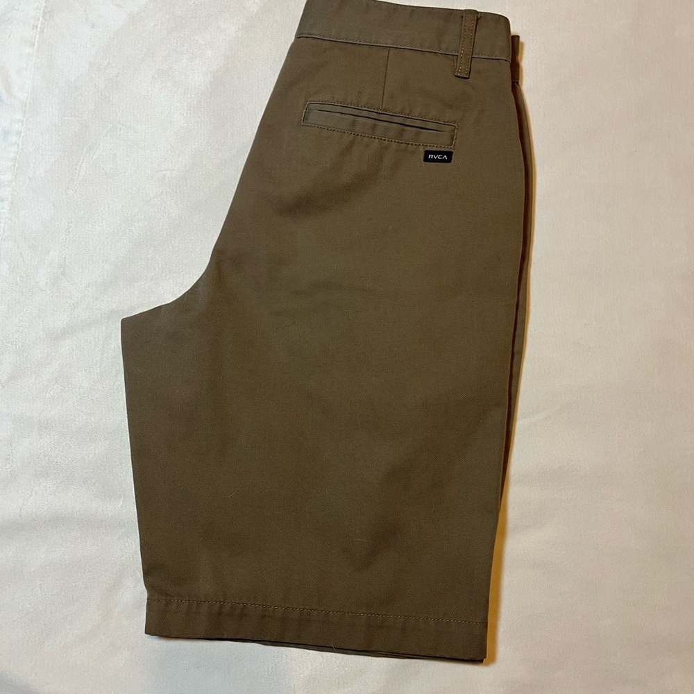 RVCA Americana Chino Shorts - Khaki/Tan - Men's Size 31 - Picture 3 of 5
